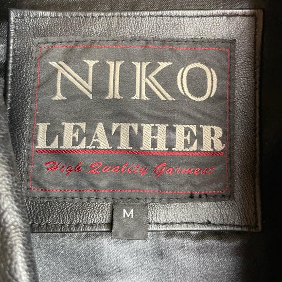 Leather Button-down Sport Coat - Picture 3 of 6